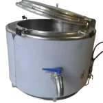 دیگ برنج صنعتی استیل شیردار